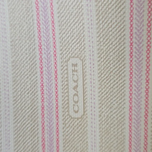 Coach Legacy Weekend Ticking Stripe Med Swingpack Crossbody Bag - Picture 2 of 7